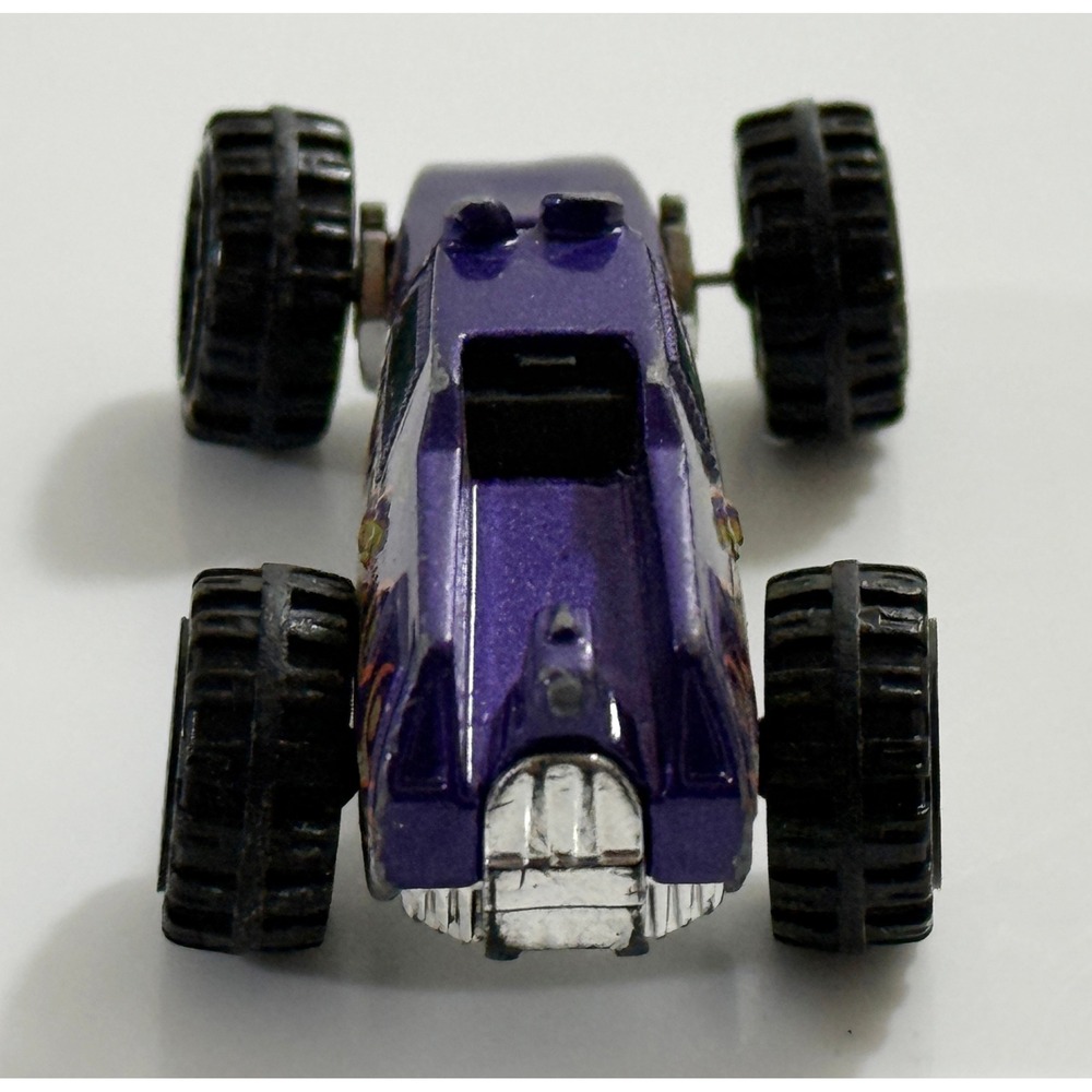 Hot Wheels Sand Stinger Kids 1:64 Purple Flame Decal Off-Road Buggy Toy Car - Picture 4 of 6
